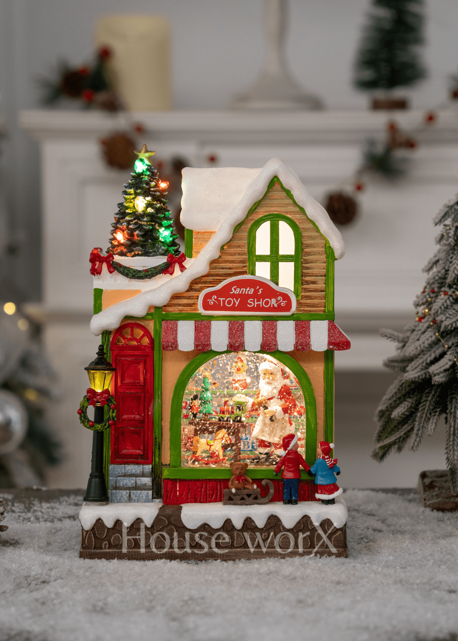 Holiday Lane - Toy Store - PRE-ORDER - Christmas Snow Globes by House worX