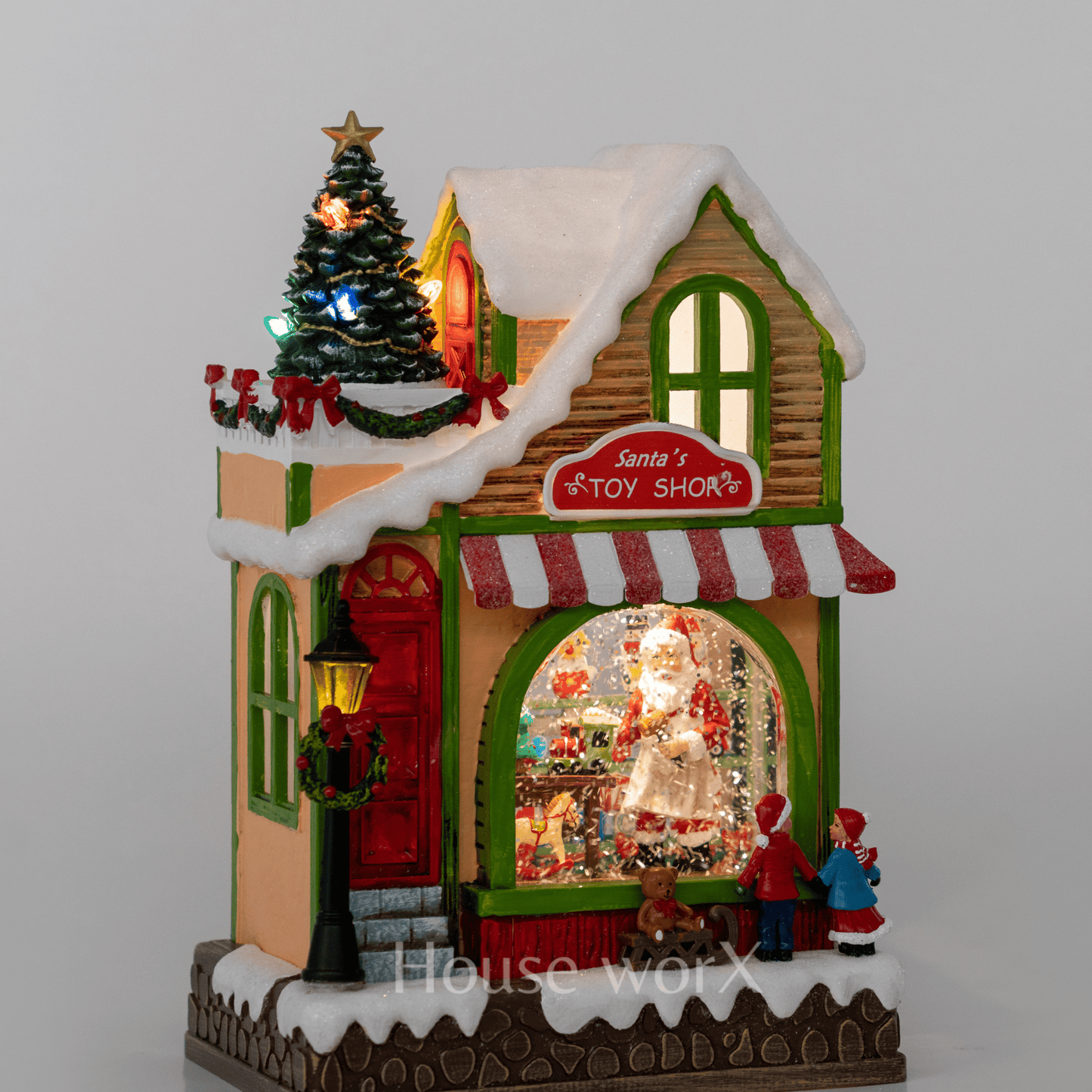 Holiday Lane - Toy Store - PRE-ORDER - Christmas Snow Globes by House worX
