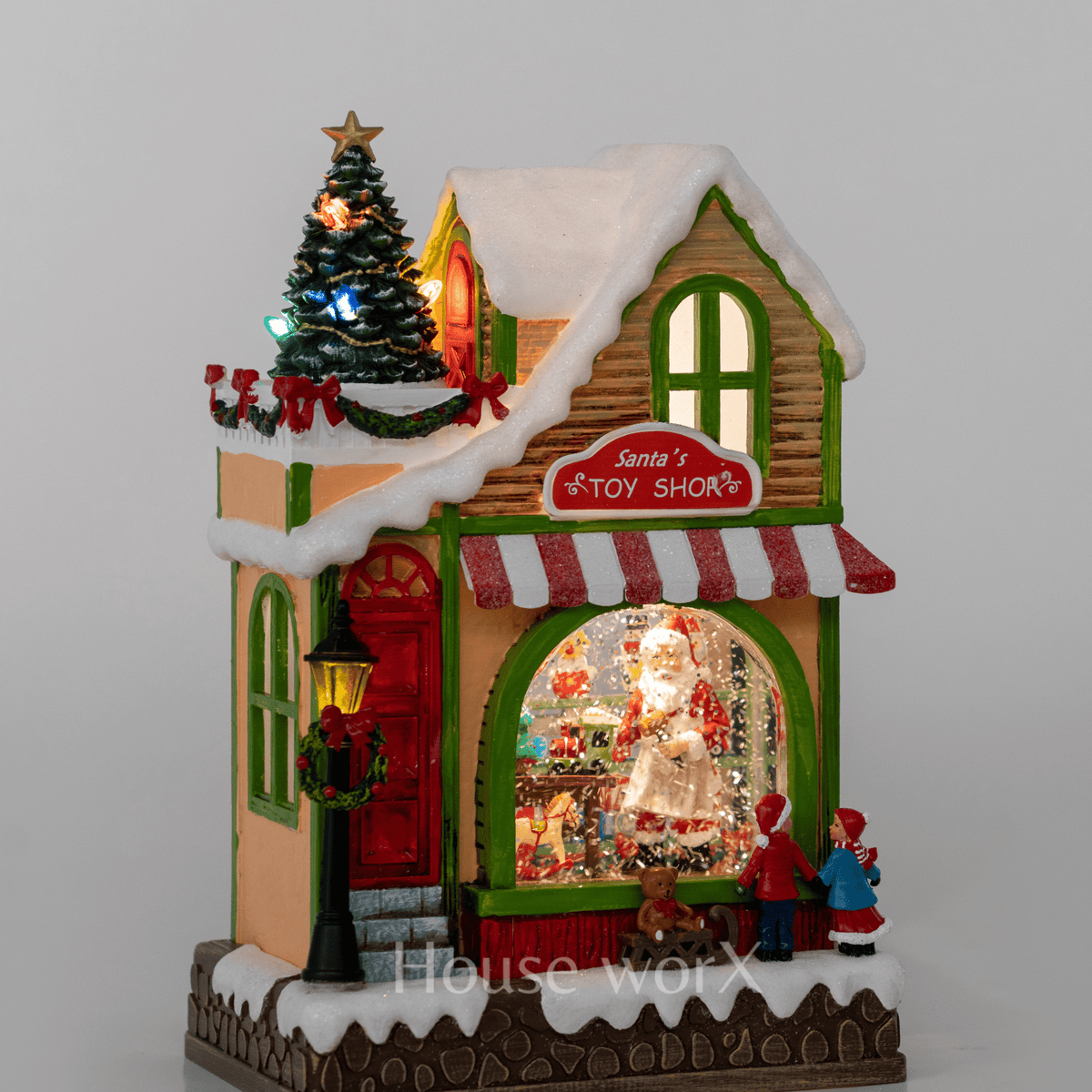 Holiday Lane - Toy Store - PRE-ORDER - Christmas Snow Globes by House worX