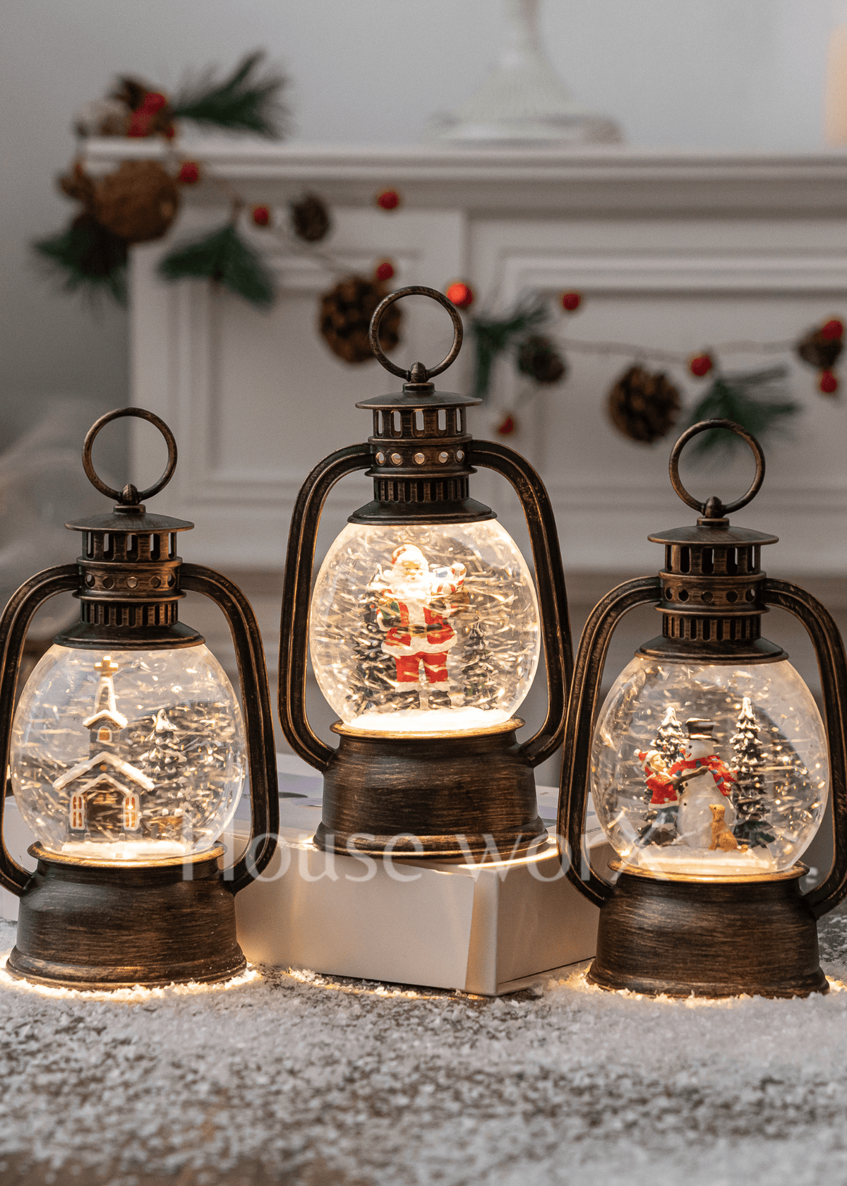 Hurricane - Christmas Snow Globes by House worX
