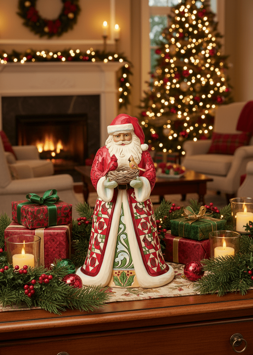 Jim Shore Heartwood Creek - Collector's Edition Santa - PRE-ORDER - Christmas Snow Globes by House worX