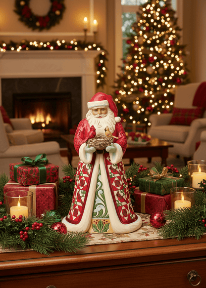 Jim Shore Heartwood Creek - Collector's Edition Santa - PRE-ORDER - Christmas Snow Globes by House worX