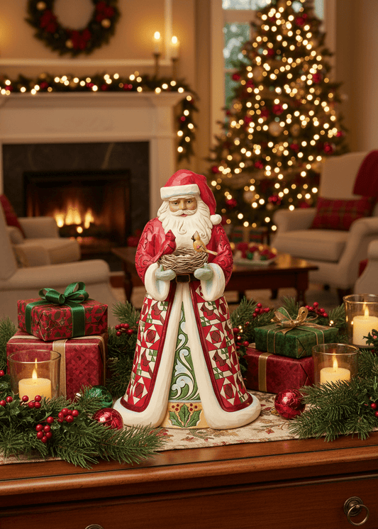 Jim Shore Heartwood Creek - Collector's Edition Santa - PRE-ORDER - Christmas Snow Globes by House worX