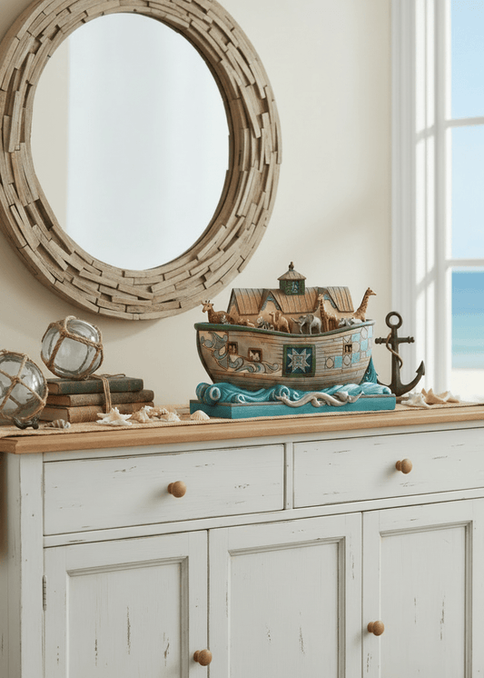 Jim Shore Heartwood Creek - Noah's ark - Christmas Snow Globes by House worX