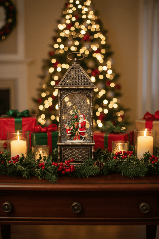 Kingston - Santa - Christmas Snow Globes by House worX