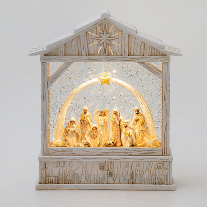 Manger - Classic - Christmas Snow Globes by House worX