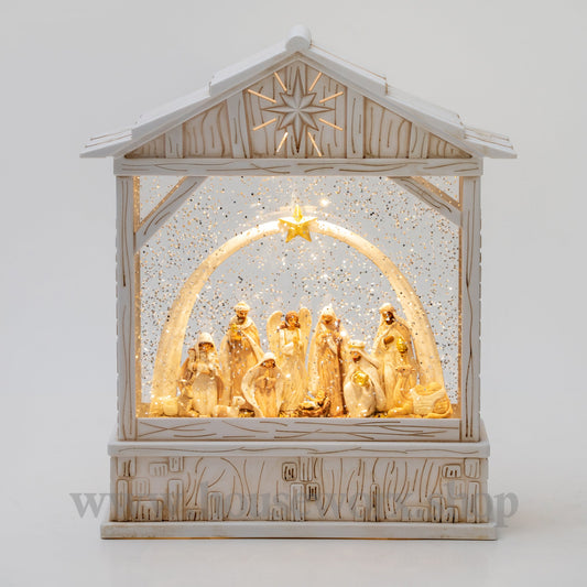 Manger - Classic - Christmas Snow Globes by House worX