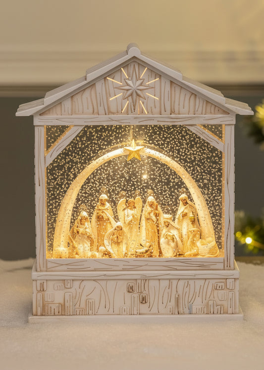 Manger - Classic - Christmas Snow Globes by House worX