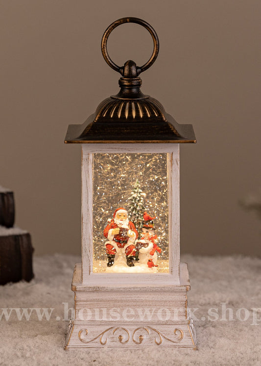 Manhattan - Santa - Christmas Snow Globes by House worX