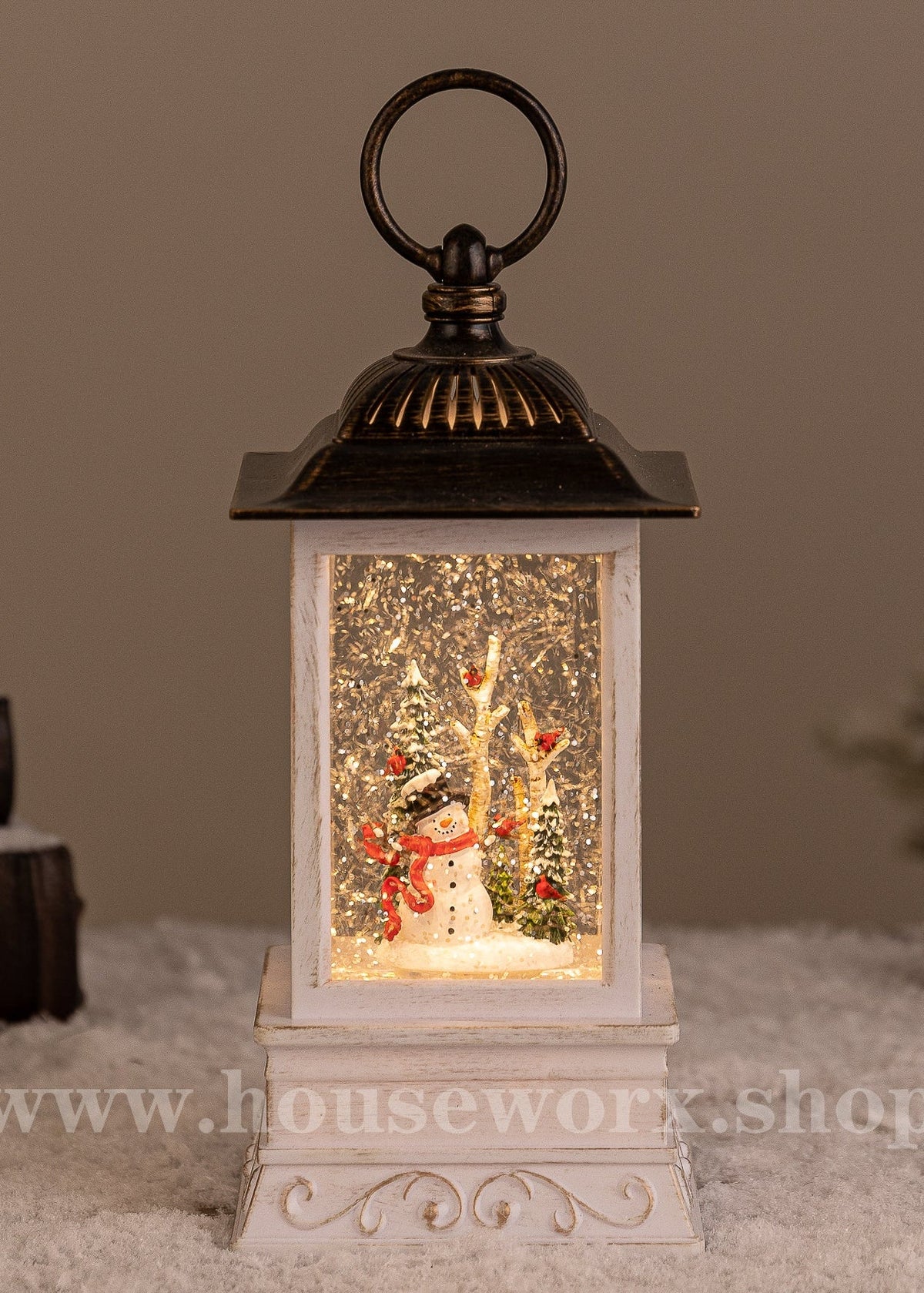 Manhattan - Snowman - Christmas Snow Globes by House worX