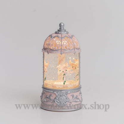 Merry-go-round - Unicorns/Pink - Christmas Snow Globes by House worX