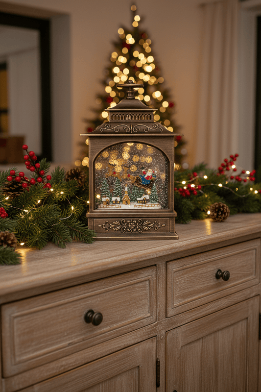 Notting - Large Santa - Christmas Snow Globes by House worX