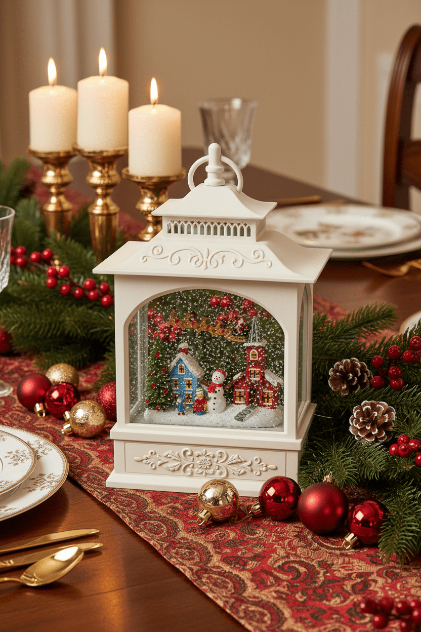 Notting - Large Snowman - Christmas Snow Globes by House worX