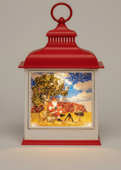 Outback Santa - Christmas Snow Globes by House worX
