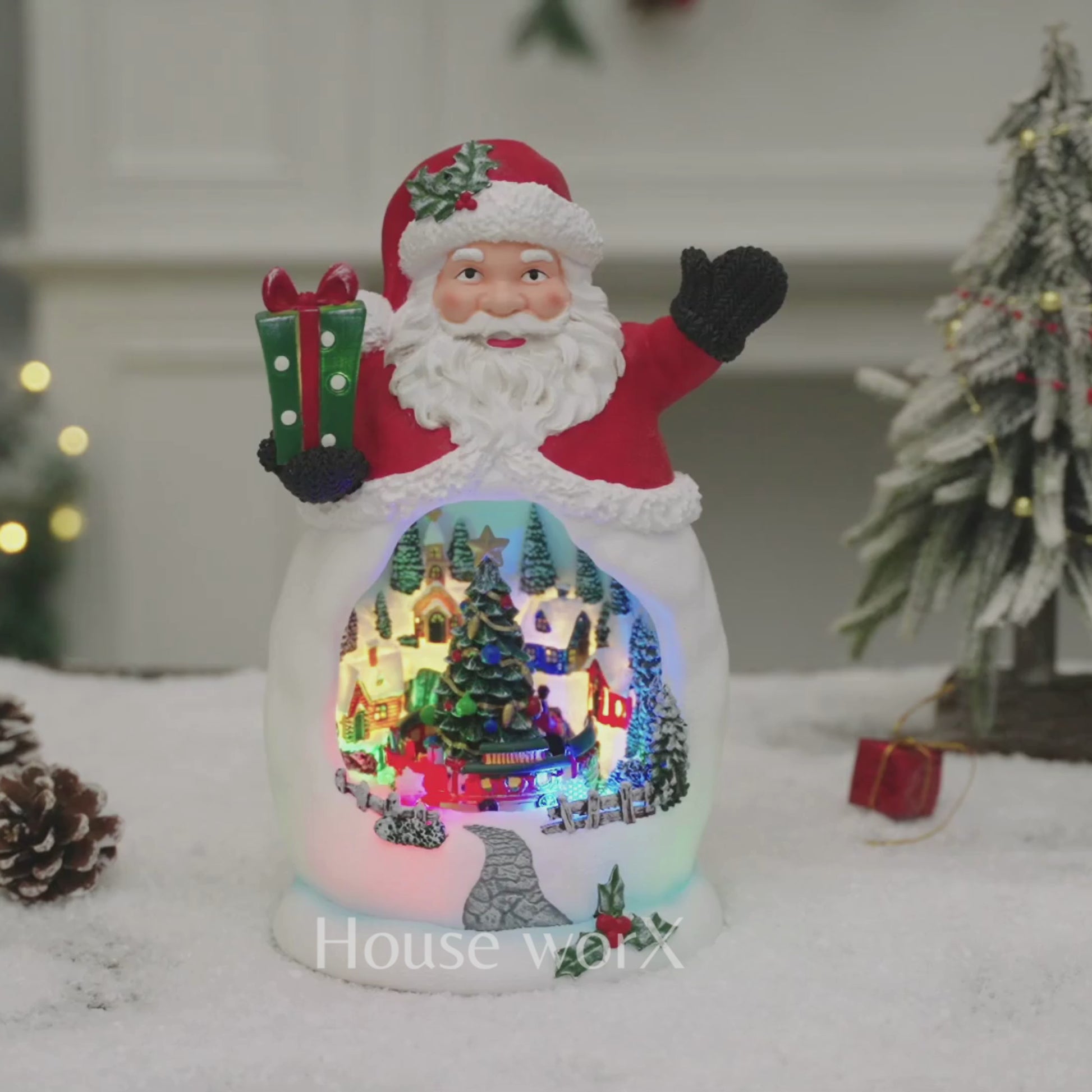 Holiday Lane - Santa - Medium video