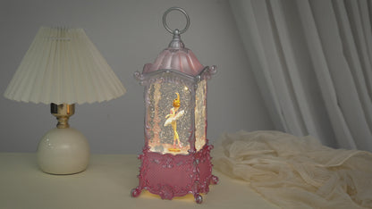 Elegance snow globe pink video