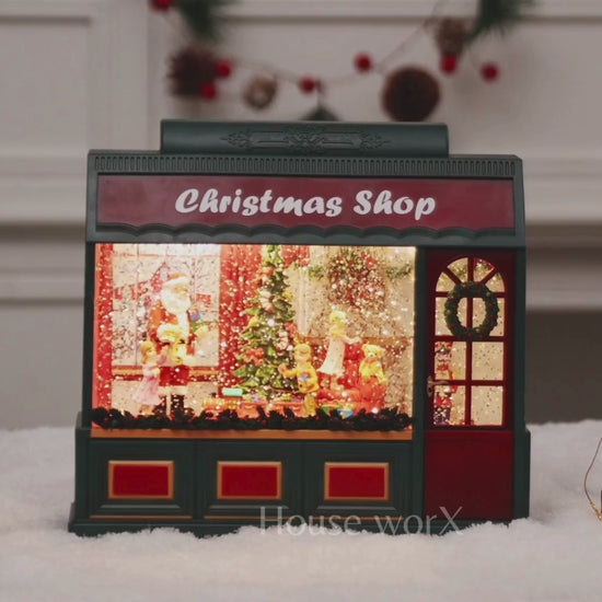 Christmas Shop Santa video