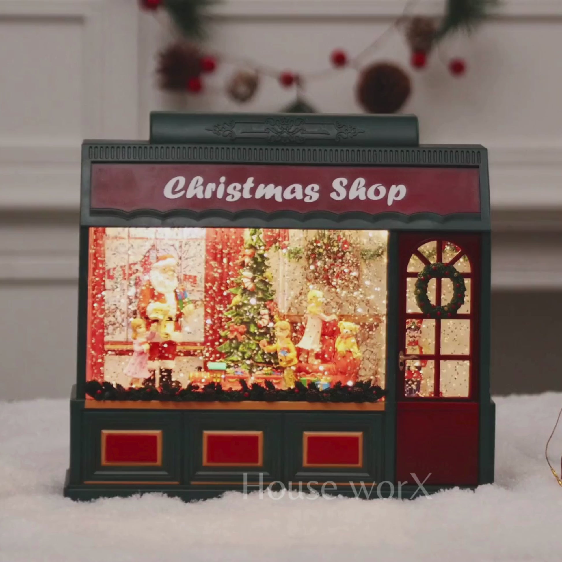 Christmas Shop Santa video