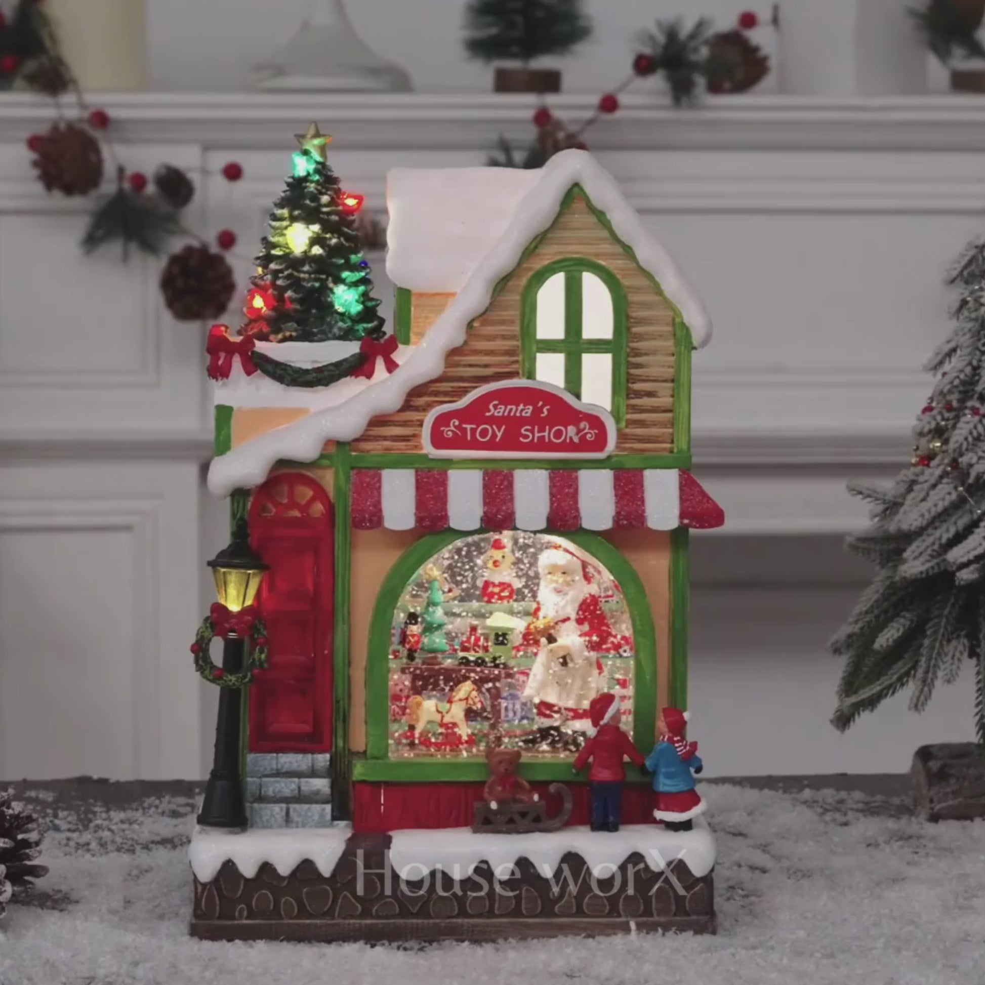 Tor store christmas snow globe video