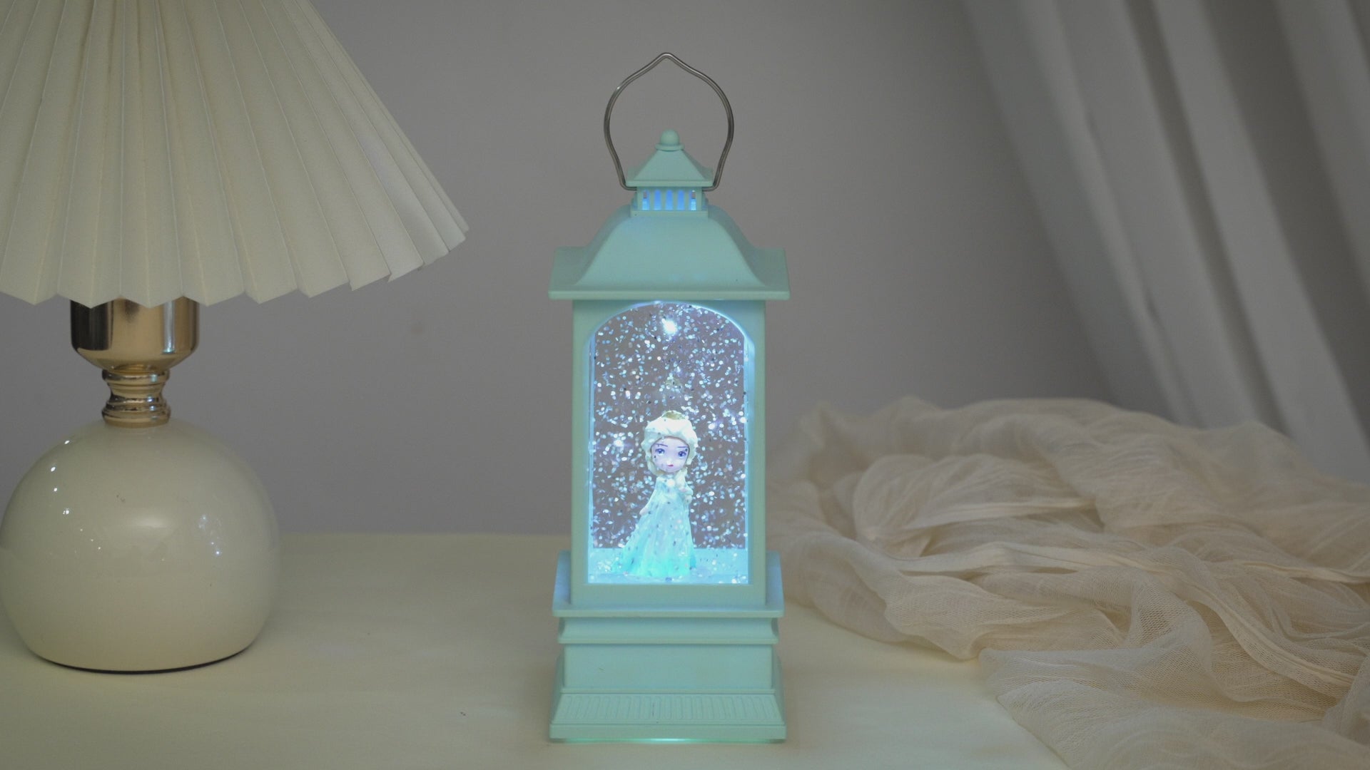 Layla collection snow globe collection blue video
