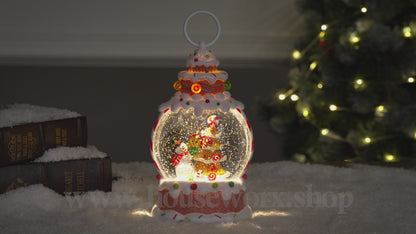 Candy Bauble snowman video