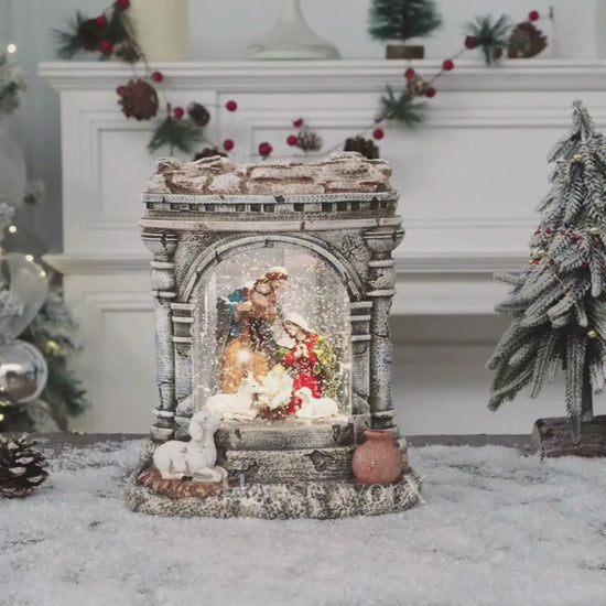 Colusseum snow globe video