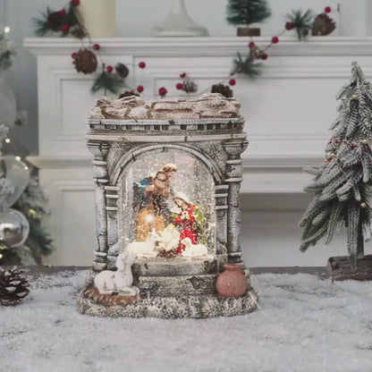 Colusseum snow globe video