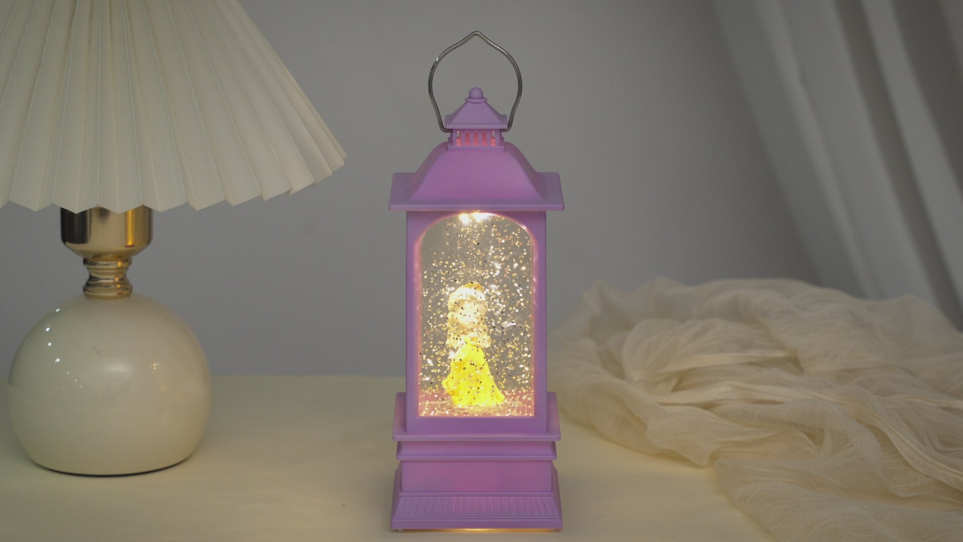 Layla yellow dress snow globe video