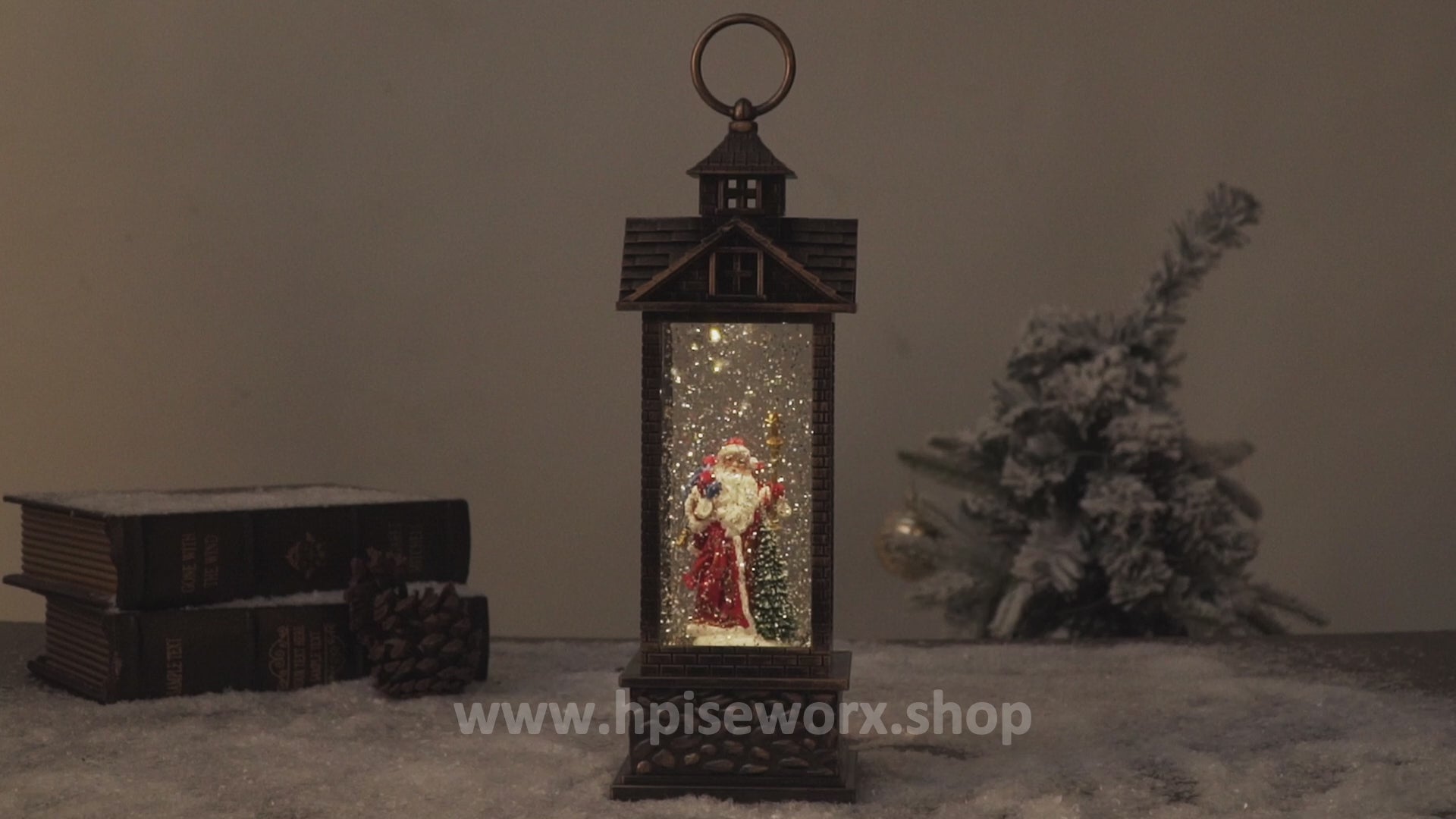 house santa front video