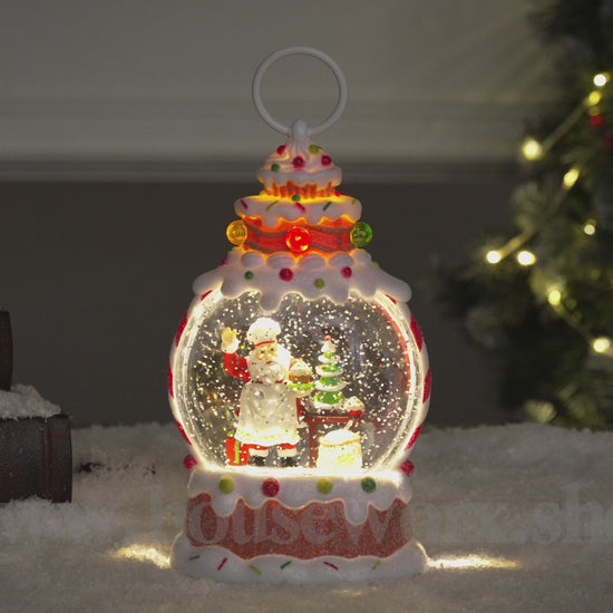 Candy Bauble santa video
