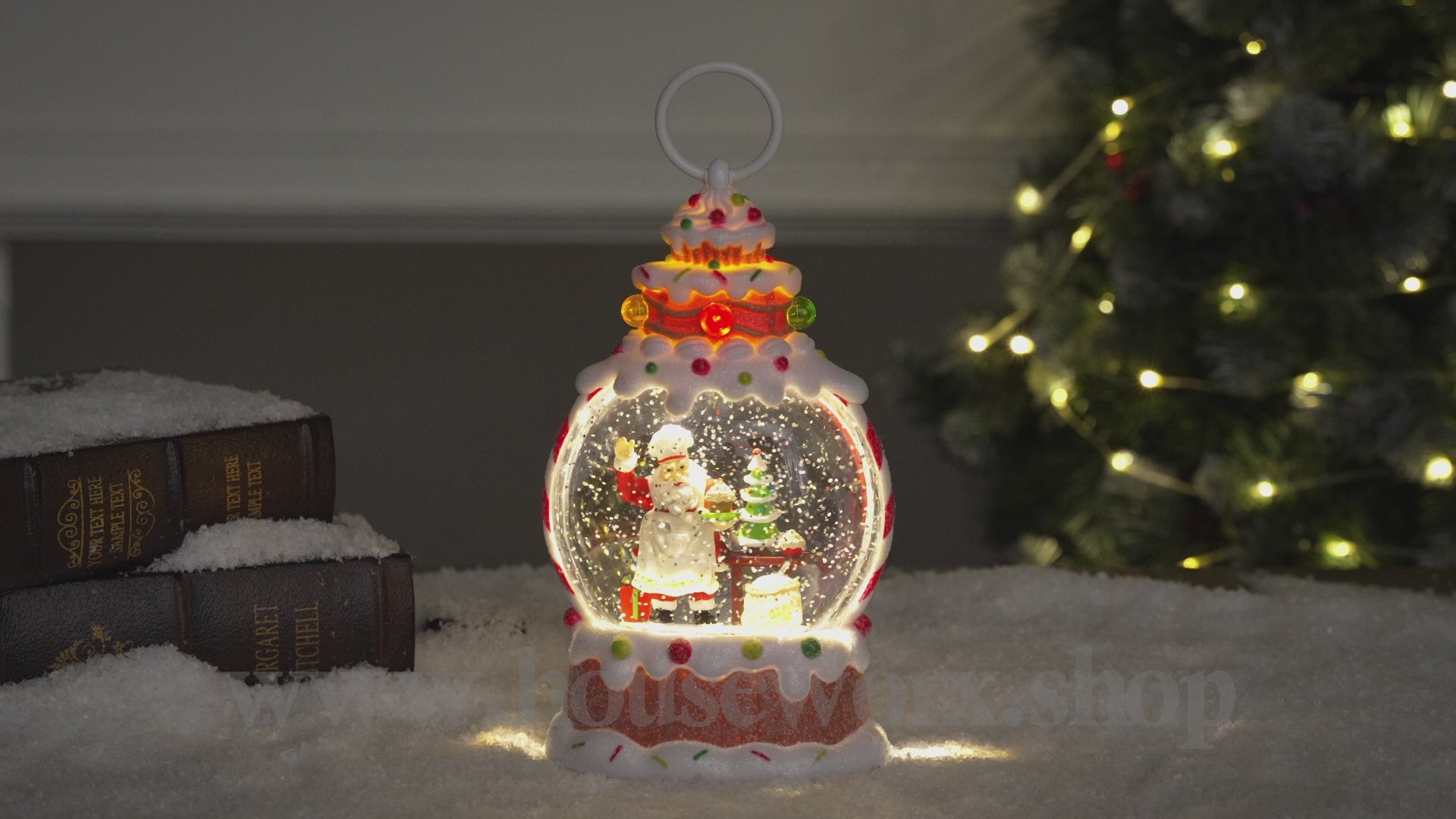 Candy Bauble santa video