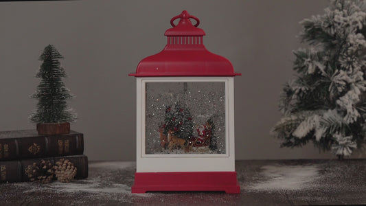 Brighton Lantern (Lrg) - Santa