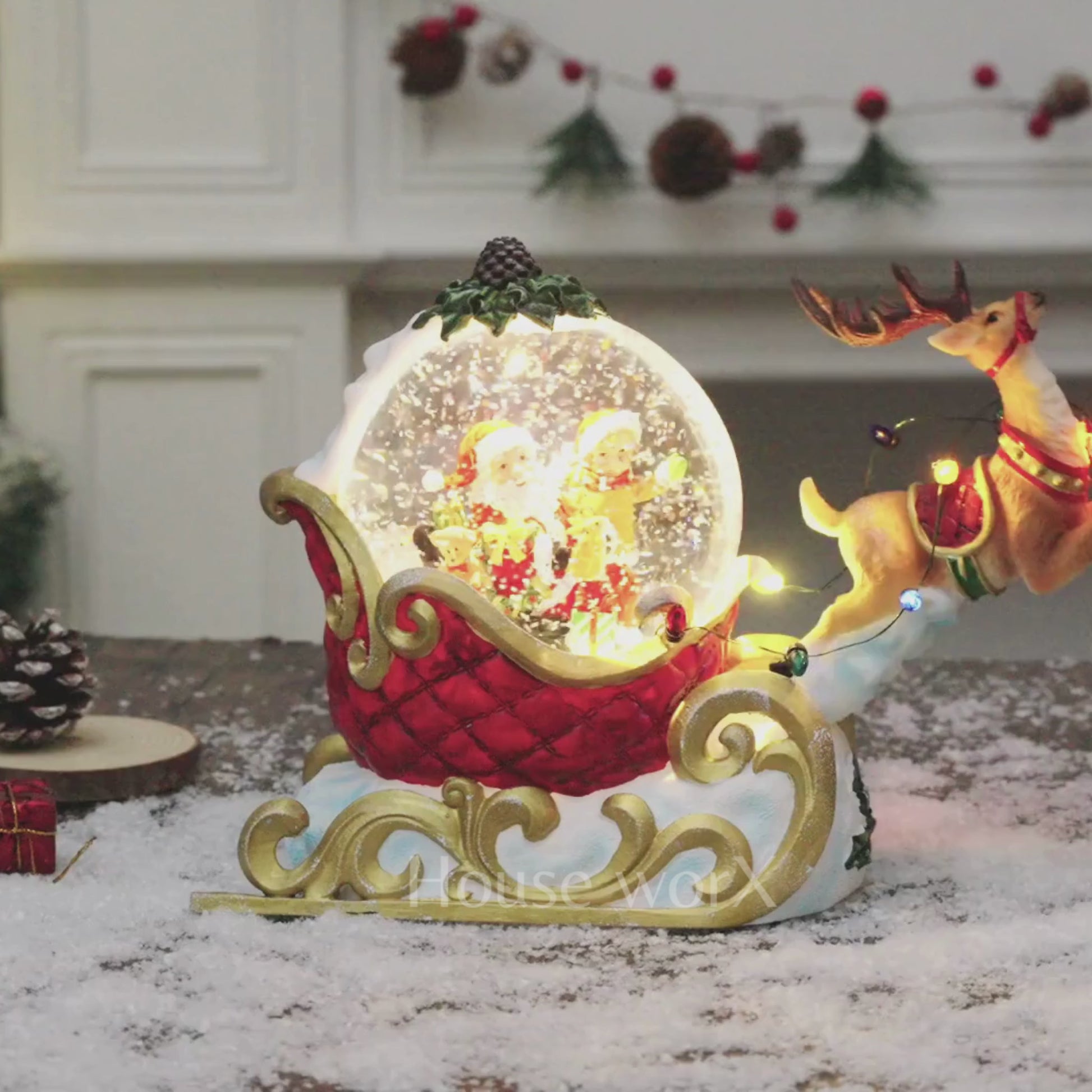 santa's sleigh Video