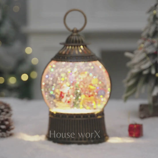 ferris wheel santa sleigh video