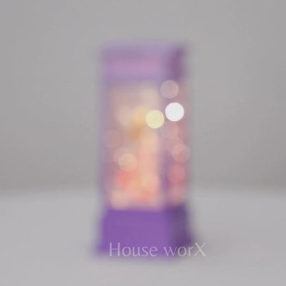 Arla - Telephone Booth - Purple/Pink Dress