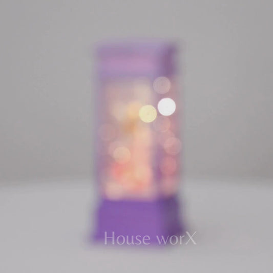 Arla - Telephone Booth - Purple/Pink Dress