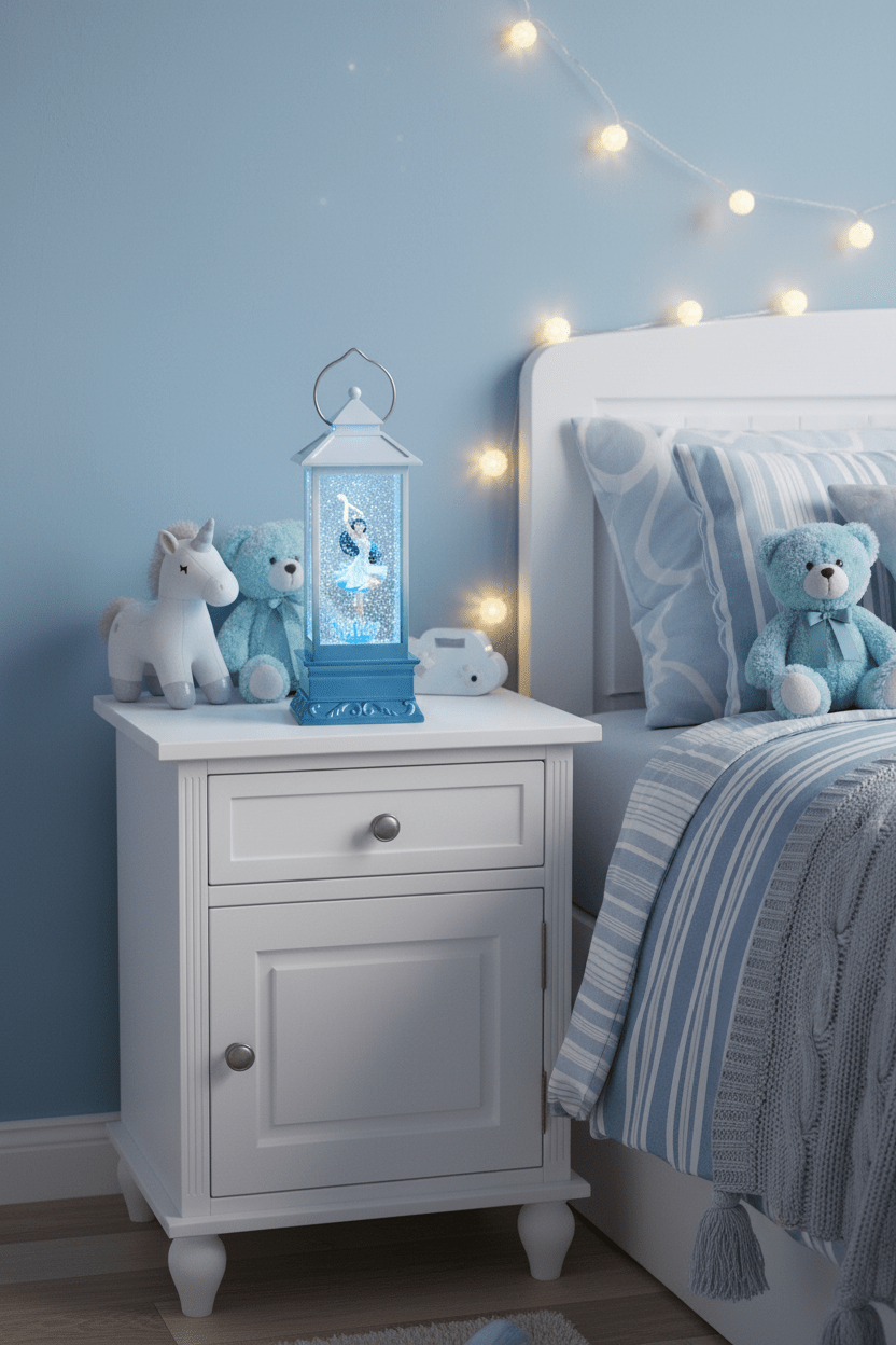 Princess - Dark Blue - Christmas Snow Globes by House worX