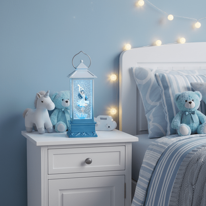 Princess - Dark Blue - Christmas Snow Globes by House worX