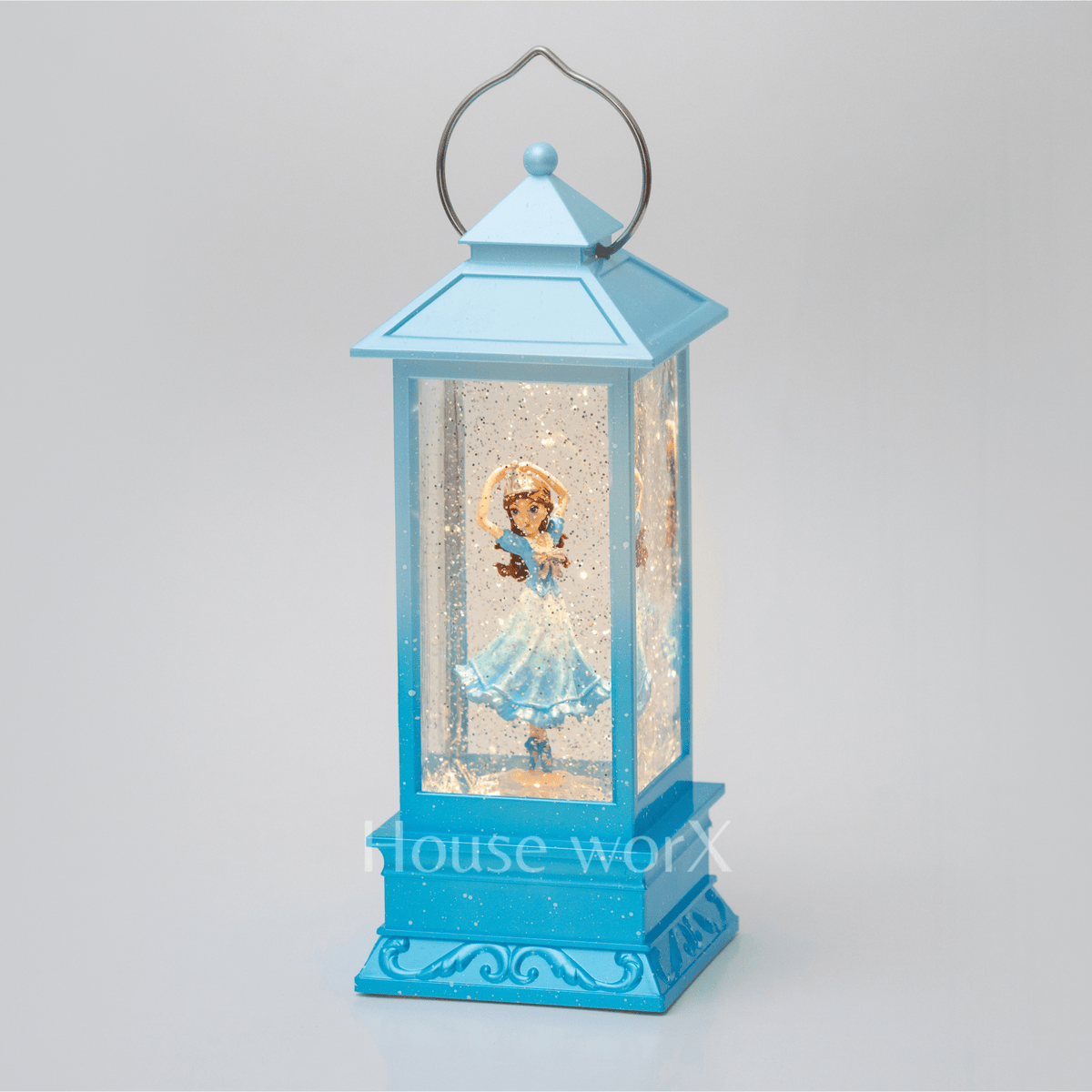 Princess - Light Blue - Christmas Snow Globes by House worX