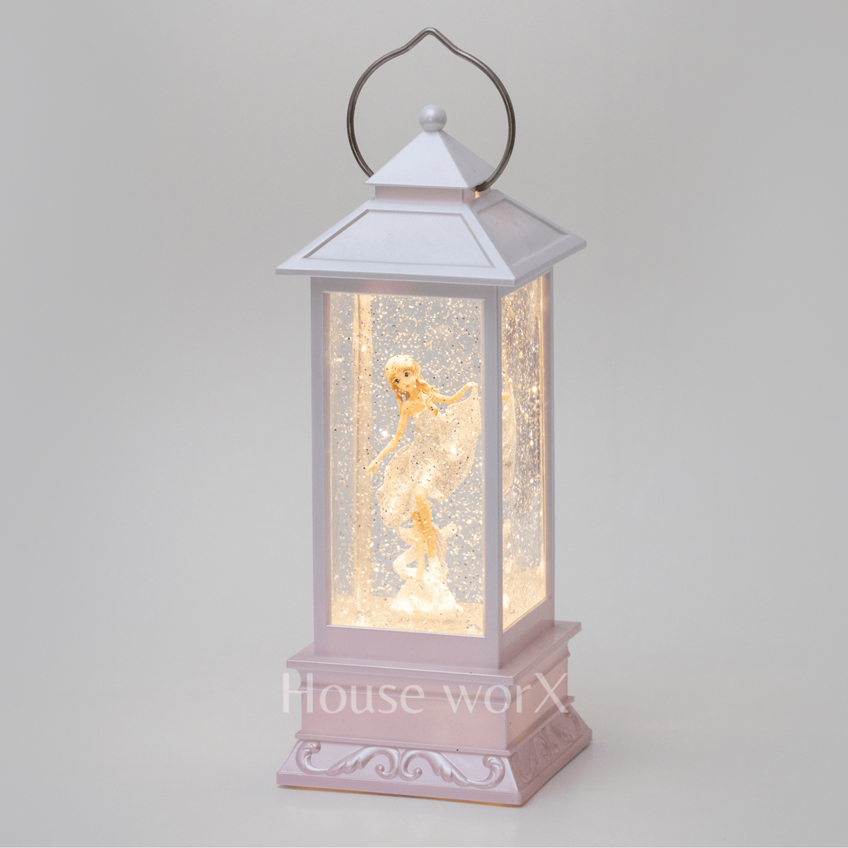 Princess - Light Pink - Christmas Snow Globes by House worX