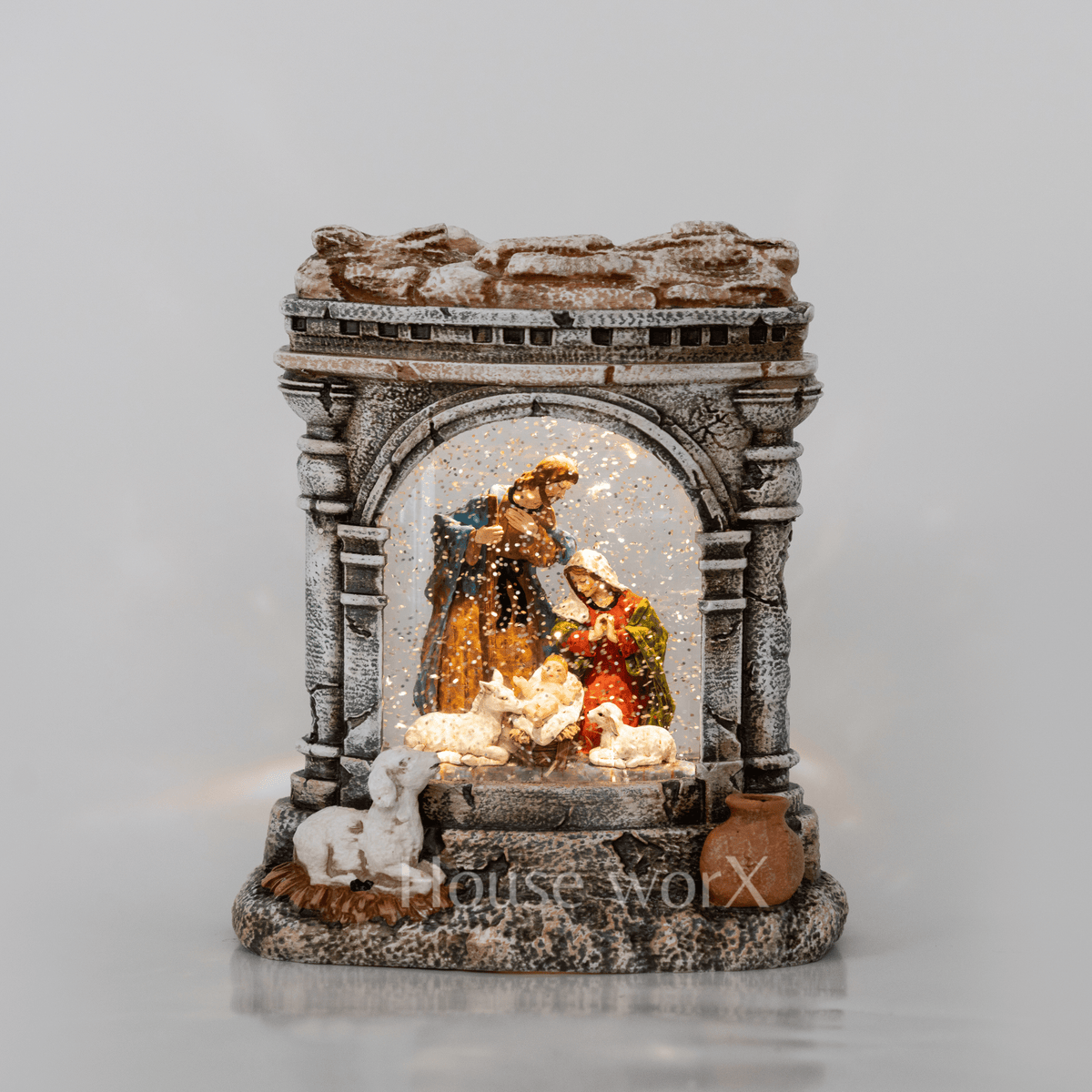 Relic Colosseum - Large (3) - Christmas Snow Globes by House worX