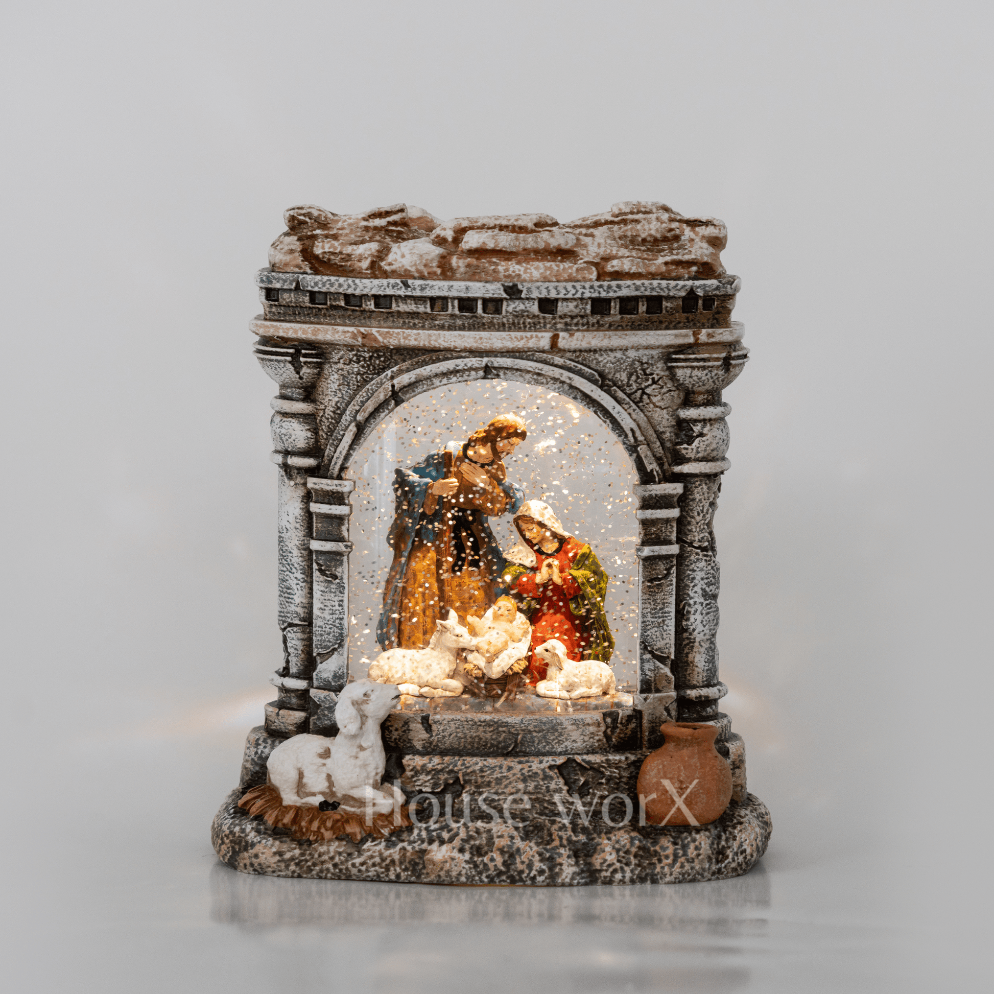 Relic Colosseum - Large (3) - Christmas Snow Globes by House worX