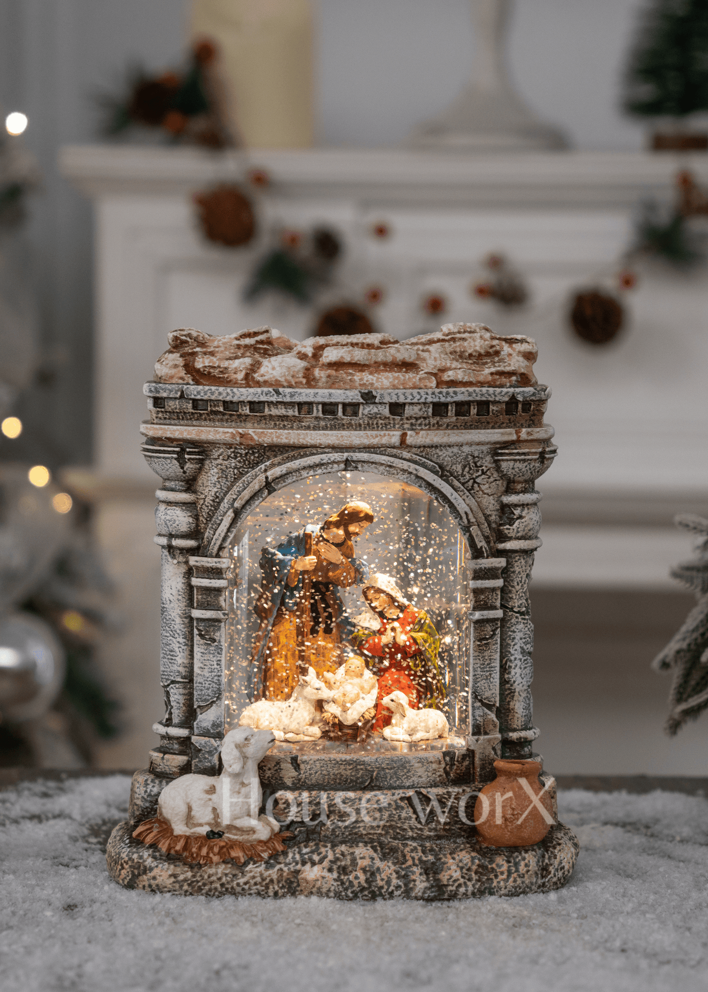 Relic Colosseum - Large (3) - Christmas Snow Globes by House worX