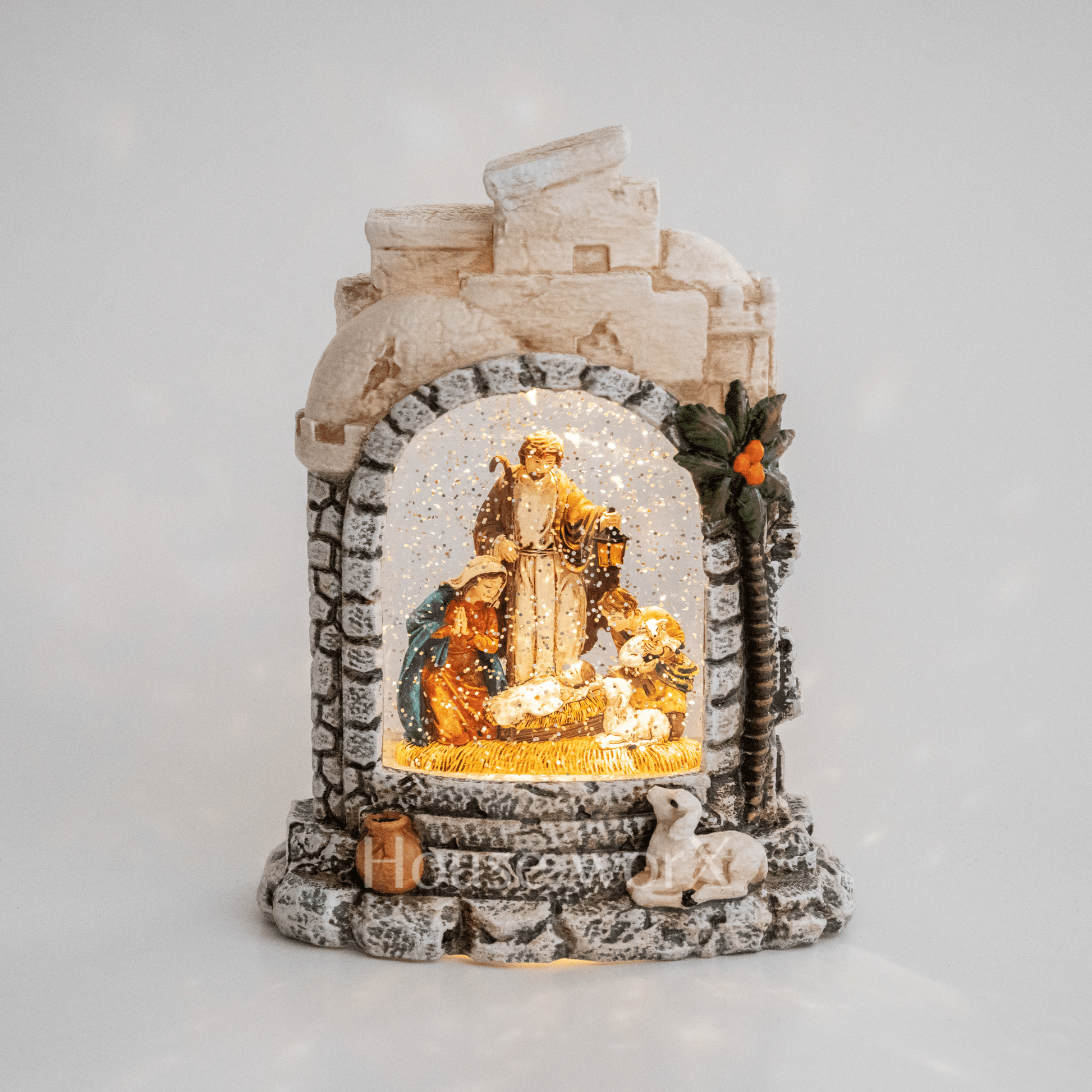 Relic Palm - Large (2) - Christmas Snow Globes by House worX