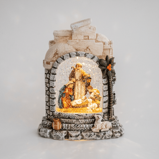 Relic Palm - Large (2) - Christmas Snow Globes by House worX