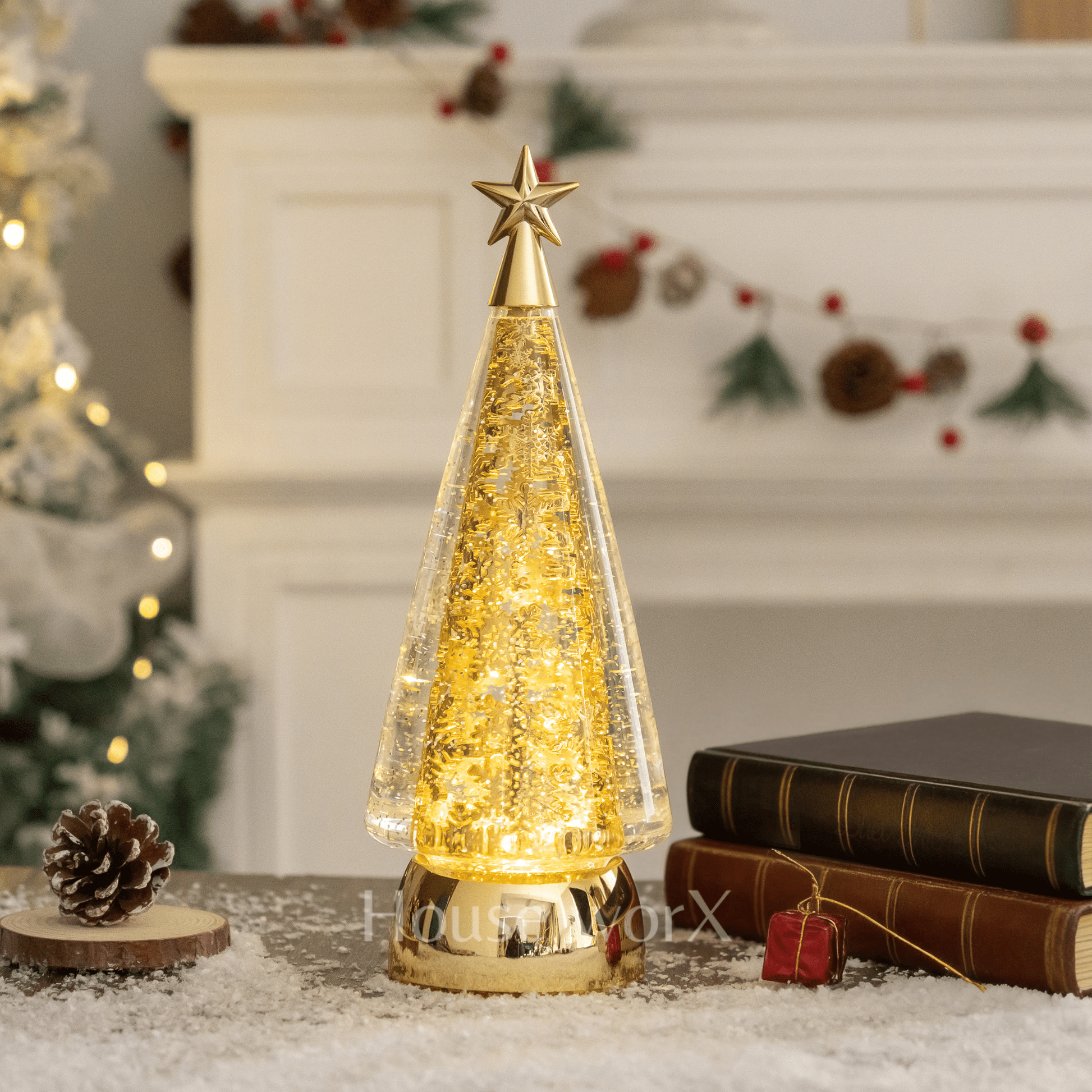 Twilight Tree - Christmas Snow Globes by House worX
