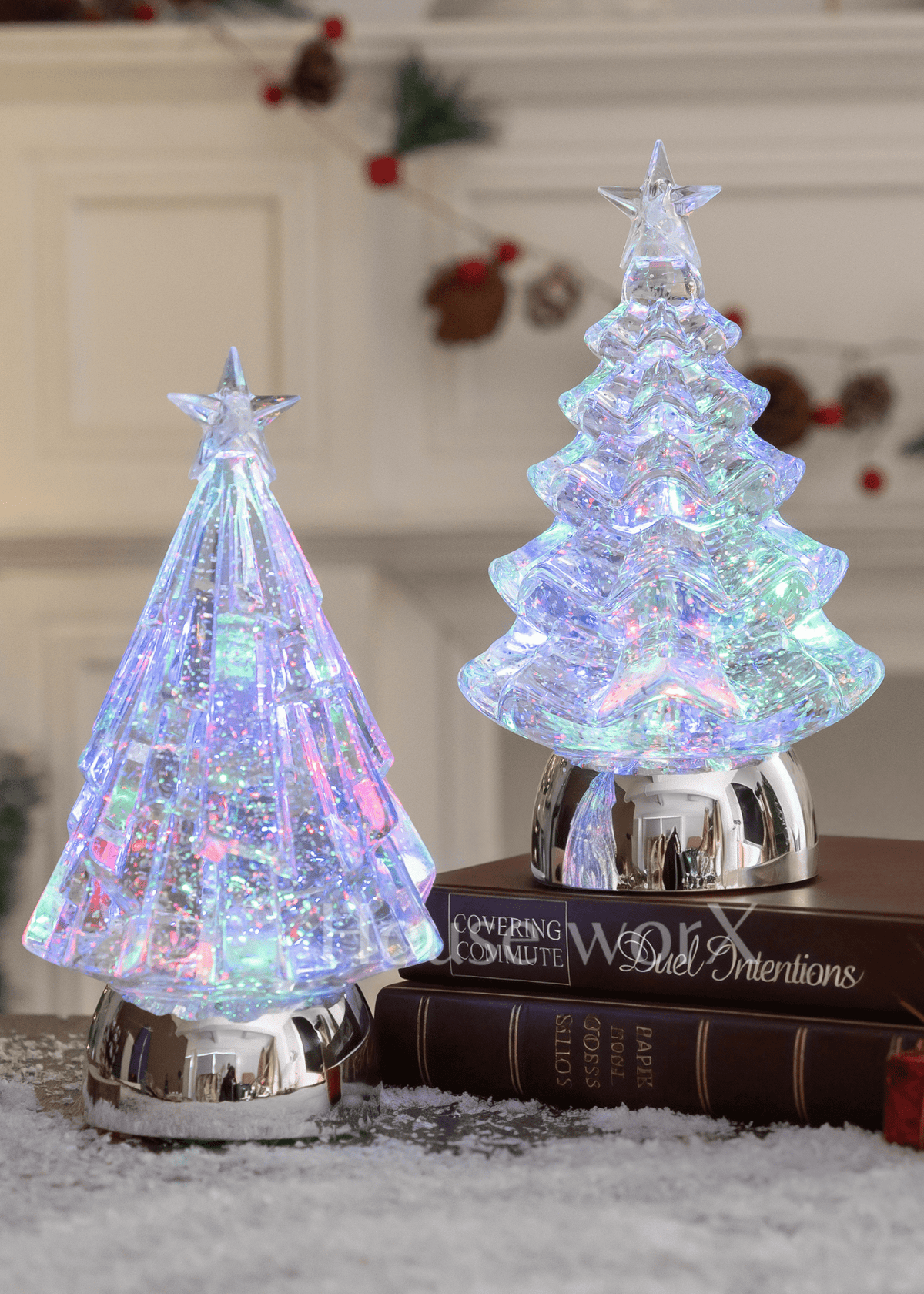 Twinkle Tree - Wave - Christmas Snow Globes by House worX