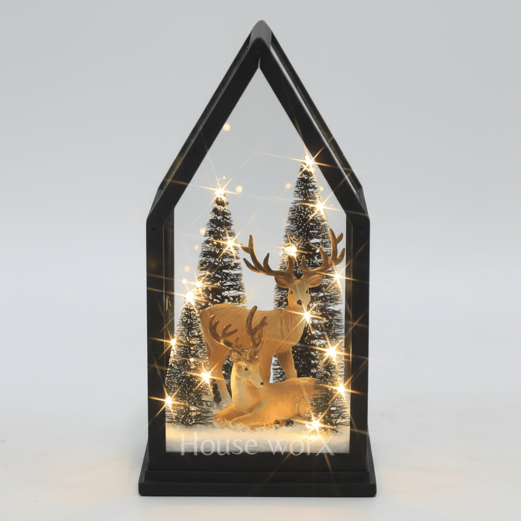 White Lane - House - PRE-ORDER - Christmas Snow Globes by House worX