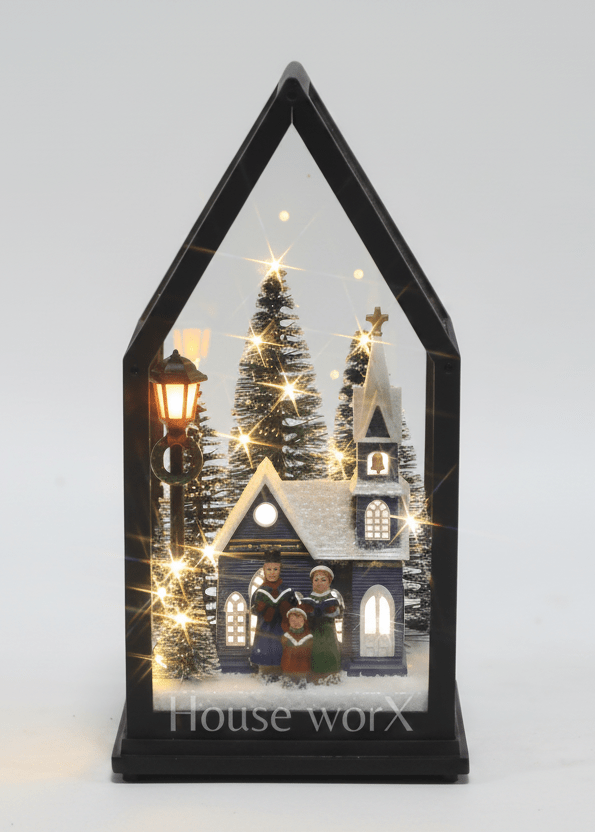 White Lane - House - PRE-ORDER - Christmas Snow Globes by House worX