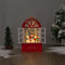 window globe christmas snow globe snowman